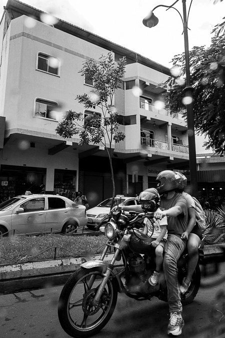 Family on a Motorcycle