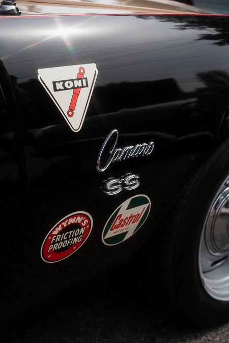 Classic automobile portrait