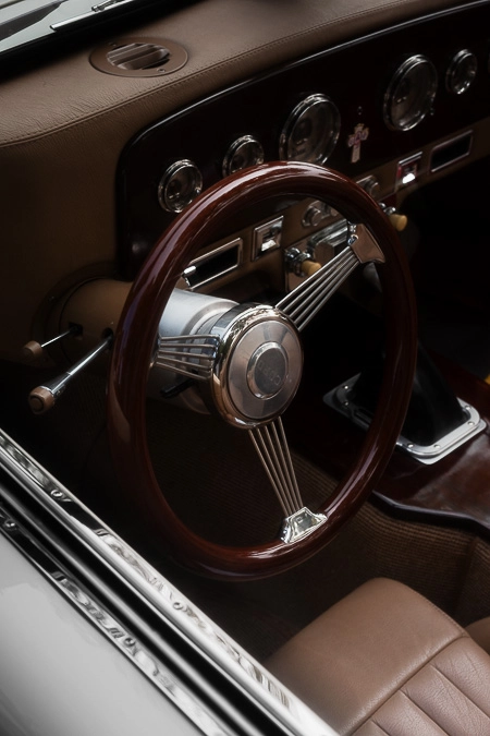 Vintage car photography