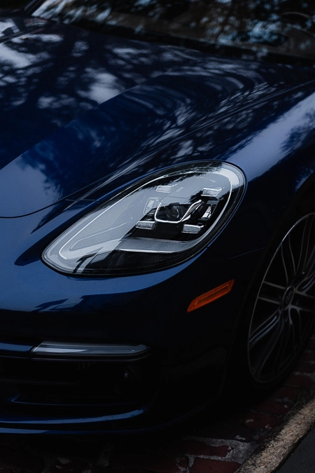 Car in natural light