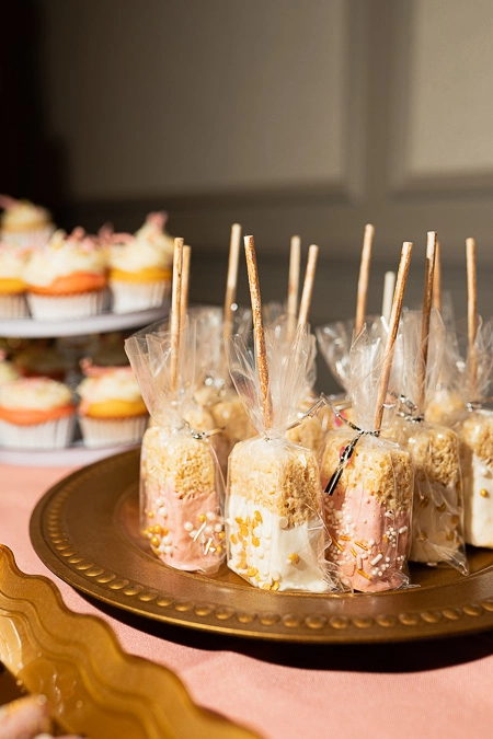 Party attendee portrait