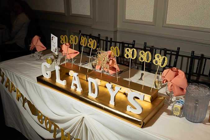 Party attendees candid