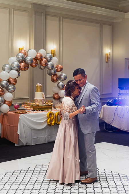 Event celebration detail