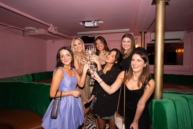 Event gathering candid shot