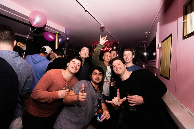 Gathering candid shot