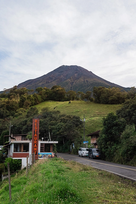 Volcano in Ecuador